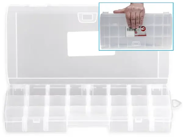Органайзер для болтов 24 ячейки 385мм