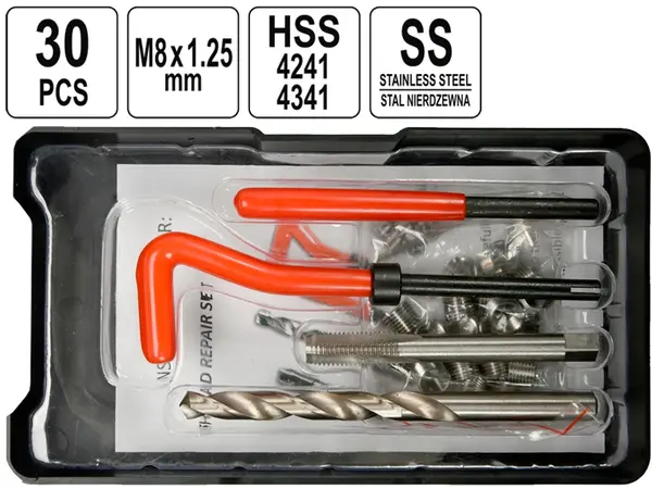 Набір для відновлення різьби HSS М8x1.25