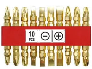 Біти двосторонні Gold 60мм 10шт 10шт