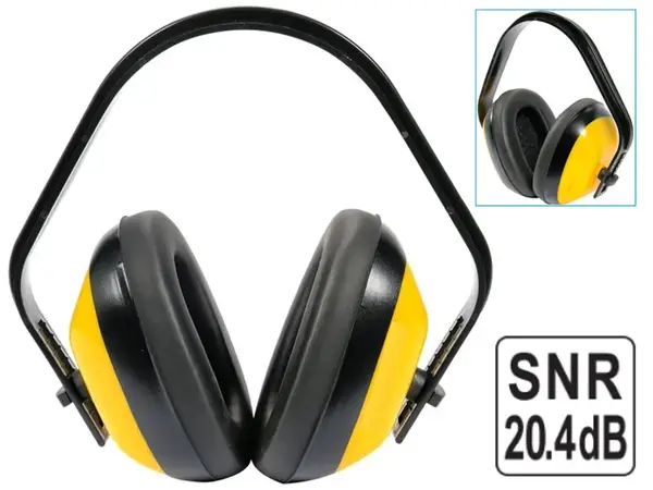Рабочие наушники 20,4 dB строительные (SNR 20.4 дБ)