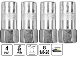 Наконечник для шприца змащувального 4-пелюстковий G1/8" (4 шт.)