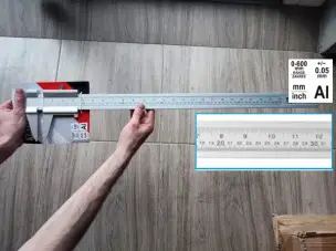 Штангенциркуль 600±0,05мм