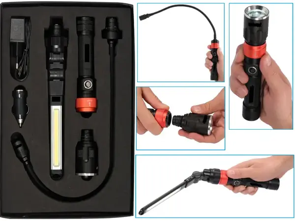 Аккумуляторный фонарь CREE XPG LED 3-в-1