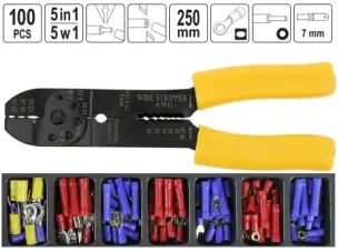 Съёмник изоляции 5w1 250мм 1,5-6мм²