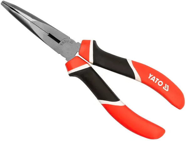 Длинногубцы изогнутые Yato 160мм