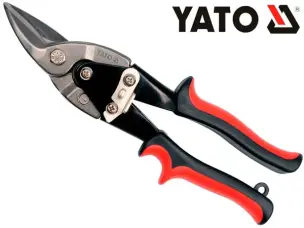 Ножницы по металлу левые Yato 250 мм CrMo усиленные