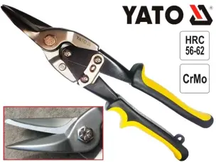 Ножницы по металлу прямые Yato 250мм