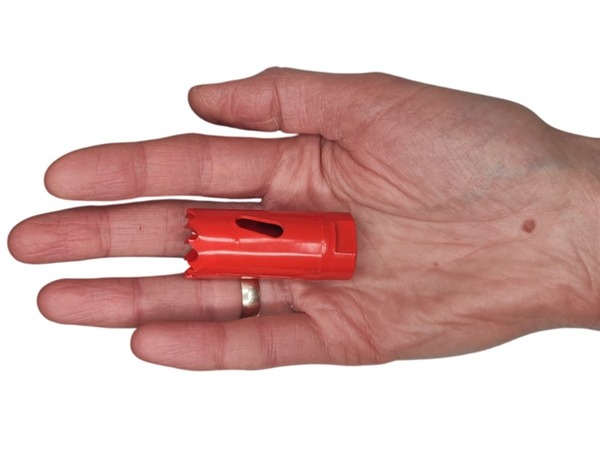 Коронка биметаллическая 22 мм HSS M3 (4-6 TPI)