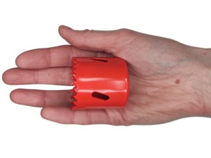 Коронка біметалічна 44 мм HSS M3 (4-6 TPI)