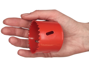 Коронка биметаллическая 57 мм HSS M3 (4-6 TPI)