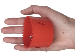 Коронка биметаллическая 64 мм HSS M3 (4-6 TPI)