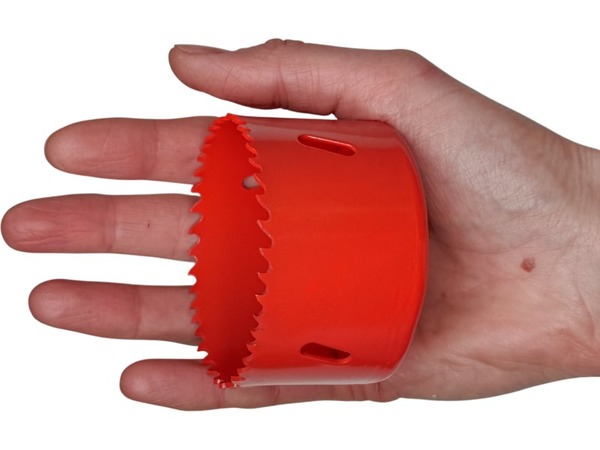 Коронка биметаллическая 70 мм HSS M3 (4-6 TPI)