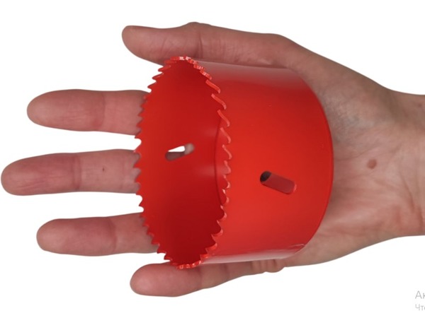 Коронка биметаллическая 76 мм HSS M3 (4-6 TPI)