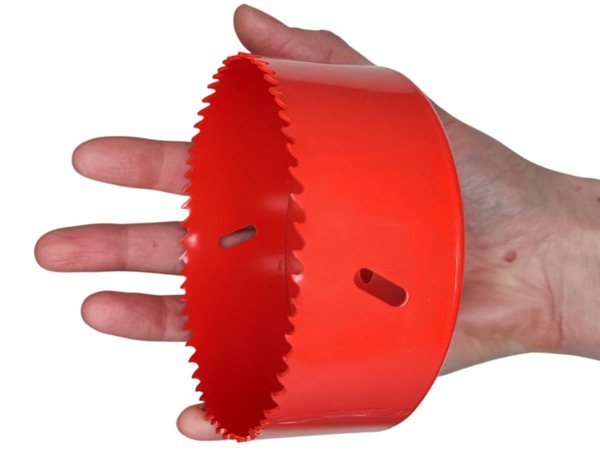 Коронка биметаллическая 105мм HSS M3 (4-6 TPI)