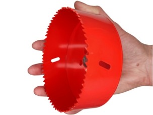 Коронка биметаллическая 114мм HSS M3 (4-6 TPI)