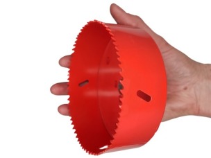 Коронка биметаллическая 121мм HSS M3 (4-6 TPI)
