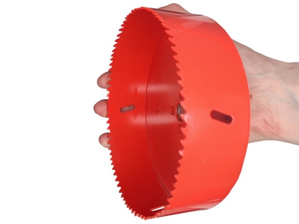 Коронка биметаллическая 140 мм HSS M3 (4-6 TPI)