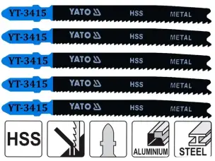 Пилочки по металу для електролобзіка Yato