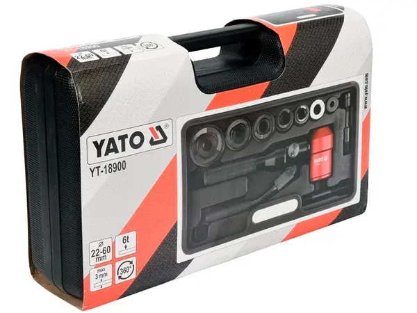 Гидравлический резак для вырезания круглых отверстий 22-60 мм Yato YT-18900