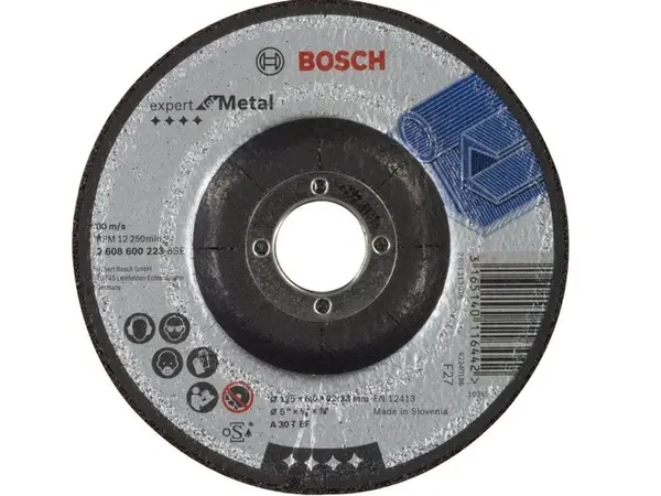 Диск зачистной по металлу Bosch Expert 125х6мм