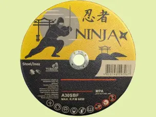 Диск зачистной по металлу Ninja 180х6мм