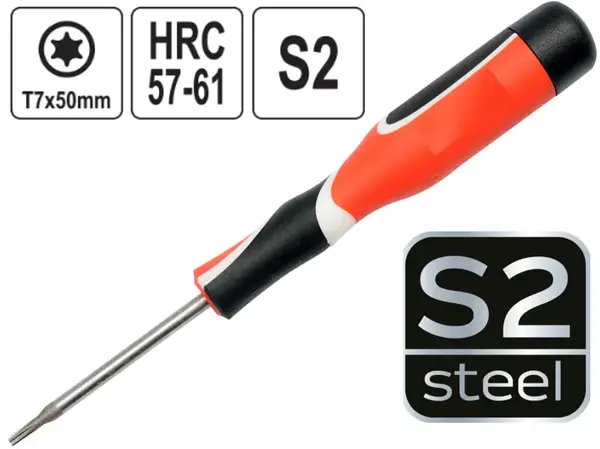 Викрутка для точних робіт S2 Torx T7х50mm
