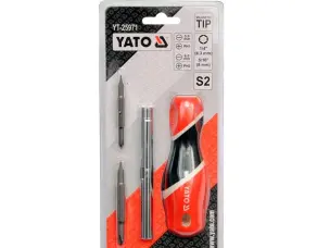 Отвертка с двухсторонними насадками Yato