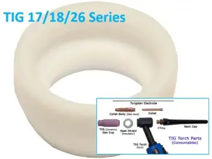 Изолятор для TIG горелки 17/18/26 термостойкий