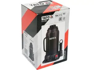 Гідравлічний домкрат 230-462мм Yato 15т