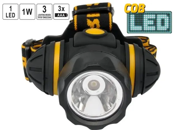 Ліхтар налобний світлодіодний Power LED 1W