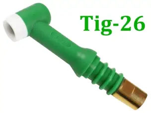 Головка пальника TIG-26 жорстка (Rigid) для струмів до 250А