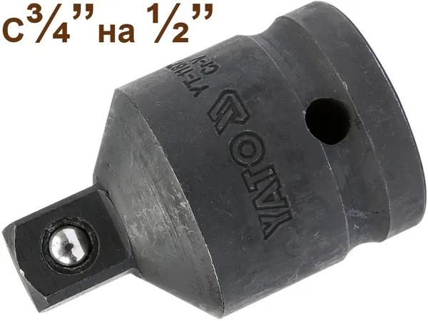 Ударный переходник с воротка 3/4″ на головку 1/2″