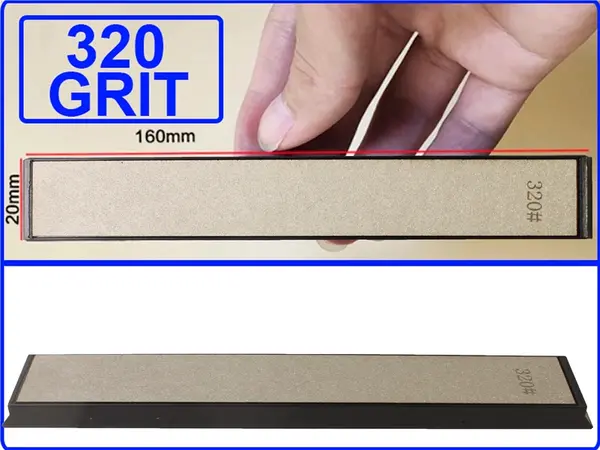 Брусок для заточки ножей алмазный 160х20мм Grit 320
