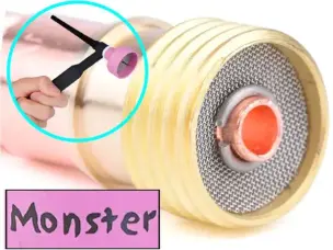Корпус цанги с газовой линзой Monster TIG 2.4 мм
