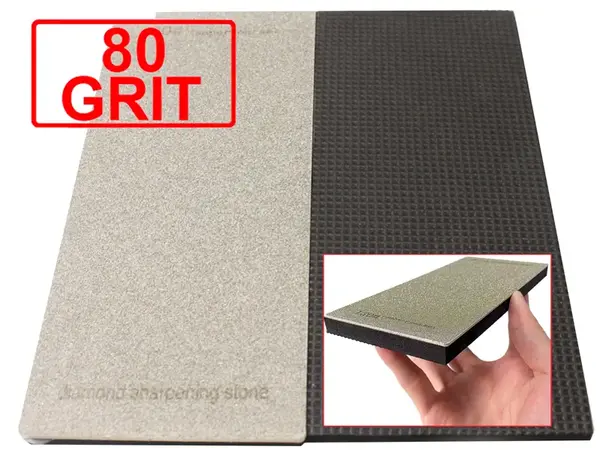 Алмазный брусок для заточки ножей 170х75мм 80 Grit