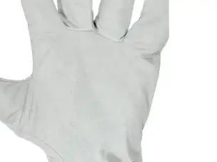 Рабочие кожаные перчатки из тонкой овечьей кожи 10''