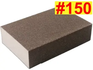 Чотиристороння шліфувальна губка P150 (підготовка поверхні)