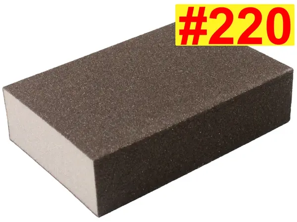 Четырехсторонняя шлифовальная губка P220 (финишная)