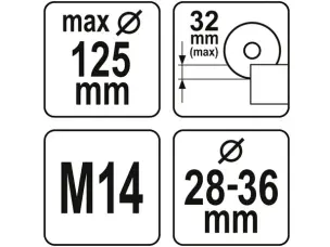 Насадка для болгарки для пилу 115/125мм