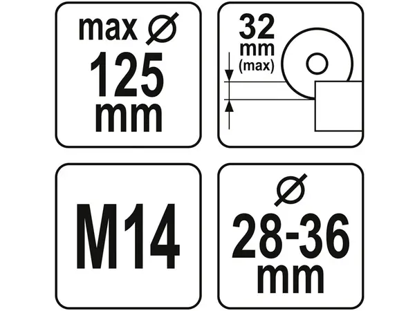 Насадка для болгарки для пилу 115/125мм