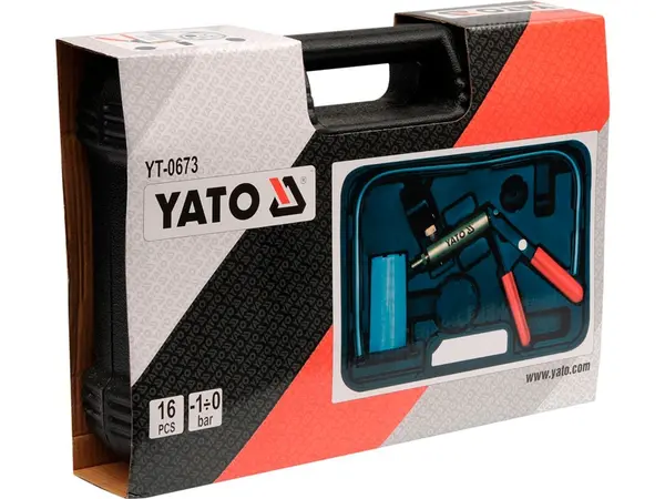 Ручний вакуумний насос для діагностики авто Yato YT-0673