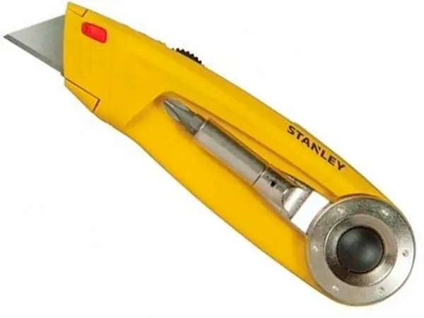 Нож выдвижной строительный трапеция Stanley