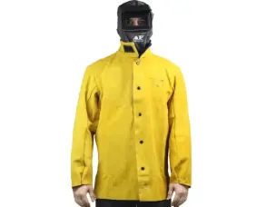 Куртка сварщика XXXL кожаная (спилок/хлопок, класс 2)