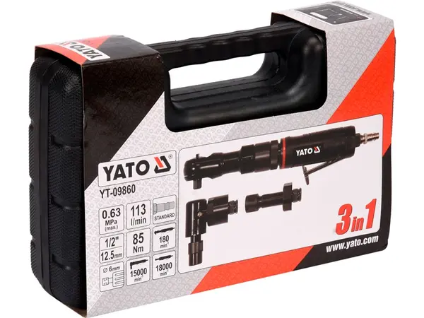 Набор пневмоинструментов в кейсе Yato YT-09860
