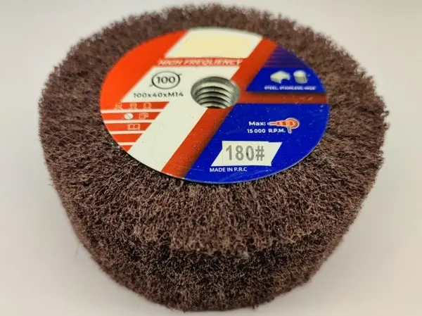 Круг на болгарку Scotch Brite 100х35мм Р180