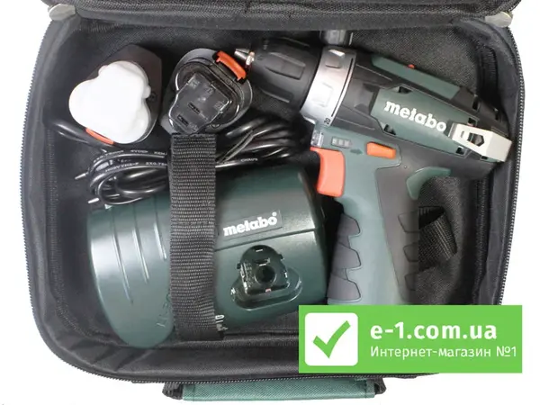 Аккумуляторный шуруповерт Metabo PowerMaxx BS (12В, 2х2.0 Ач)
