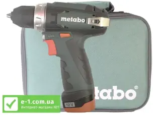 Акумуляторний шуруповерт Metabo PowerMaxx BS (12В, 2х2.0 Аг)