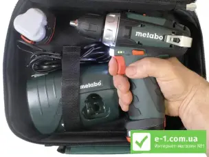 Аккумуляторный шуруповерт Metabo PowerMaxx BS (12В, 2х2.0 Ач)