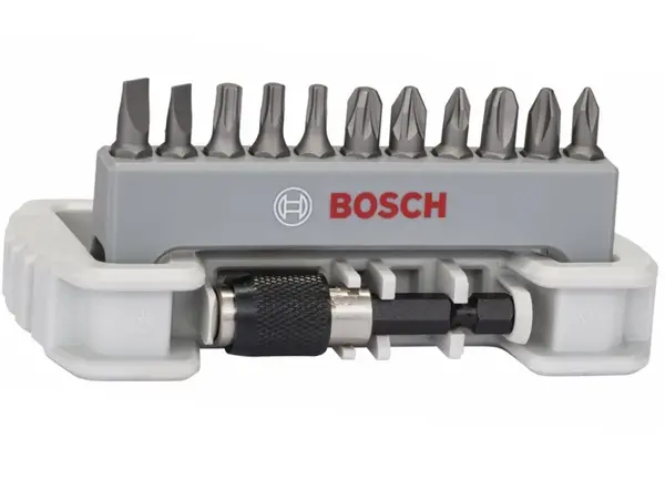 Набор бит Bosch Extra Hard с держателем (12 в 1)