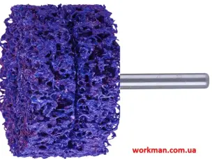 Коралловый круг для дрели WorkMan S-V-50х25 фиолетовый